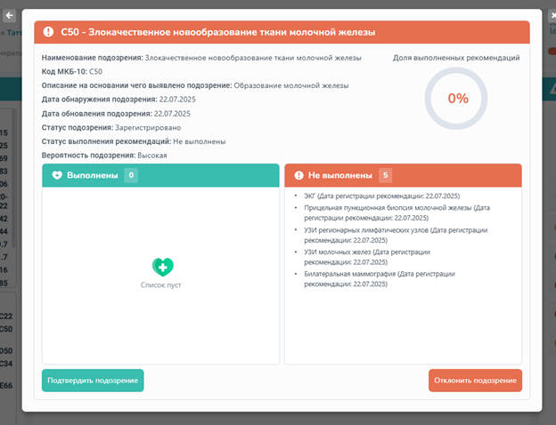 Контроль онконасторрожеyности Webiomed